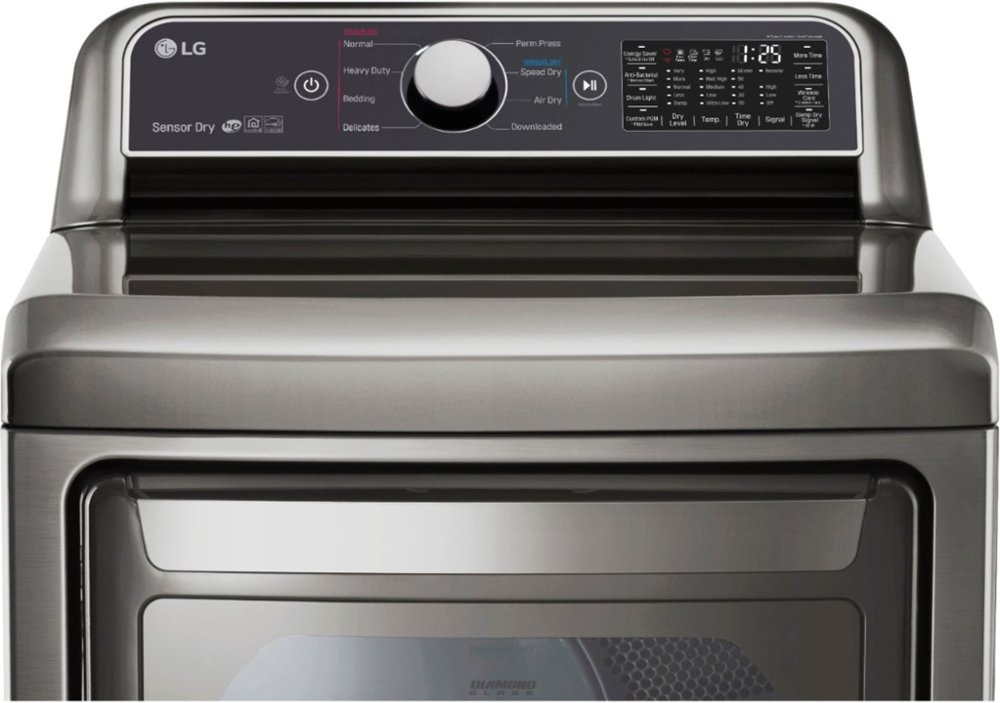 LG 7.3 Cu. Ft. 9Cycle Electric Dryer with Sensor Dry Graphite