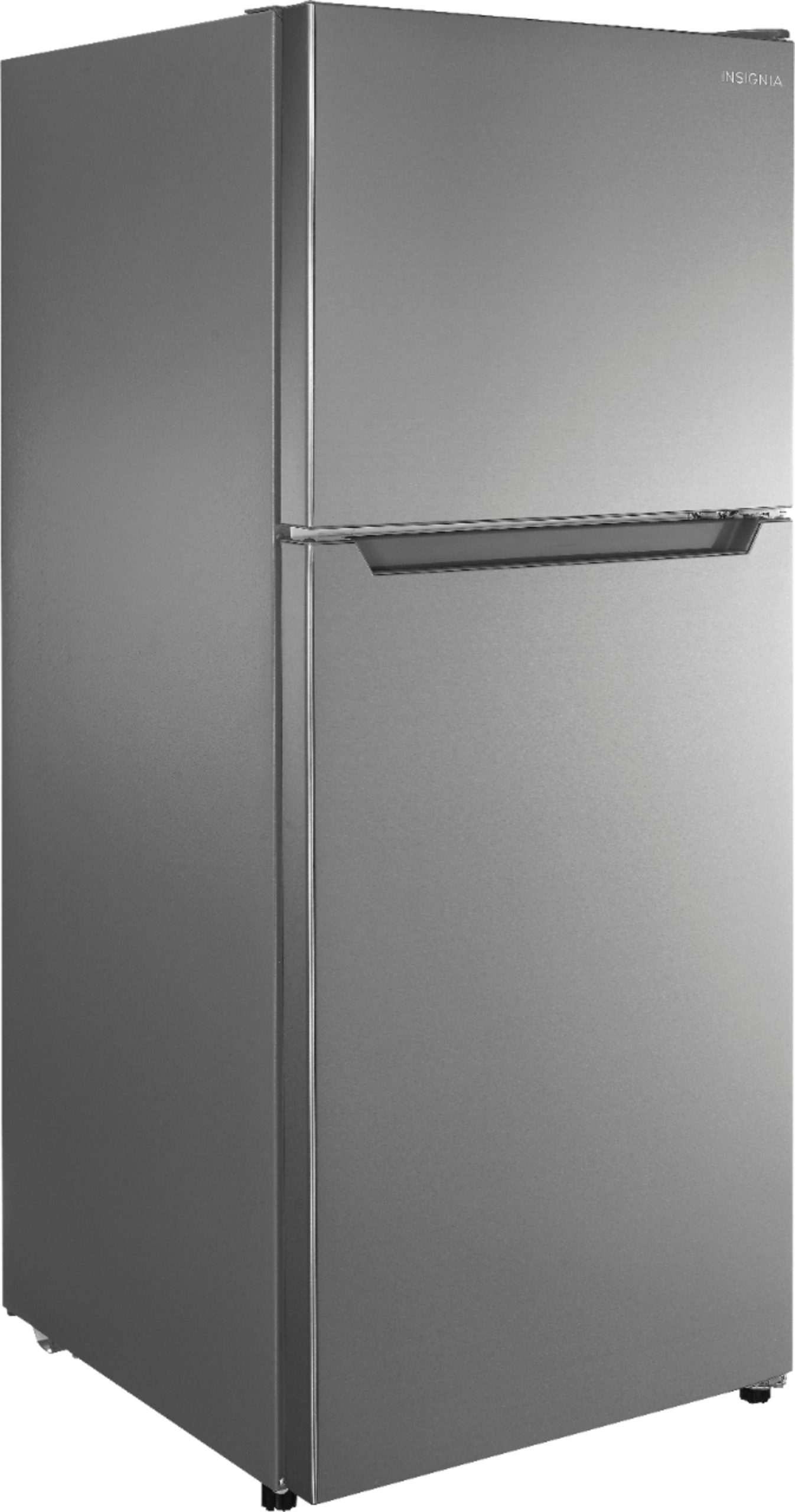 Insignia 10 5 Cu Ft Top Freezer Refrigerator Stainless Steel Cloud Shopper Club