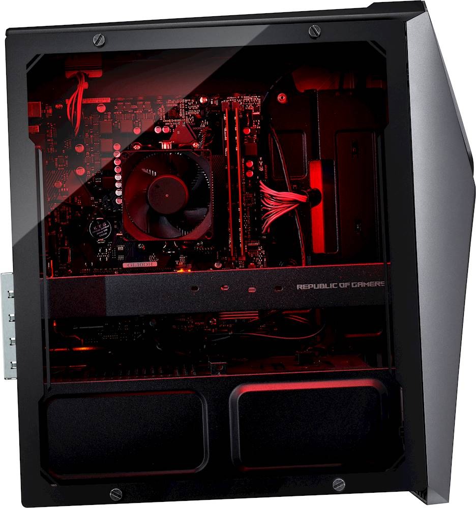 ASUS – ROG Strix GL10DH Gaming Desktop – AMD Ryzen 5 3400G – 8GB Memory