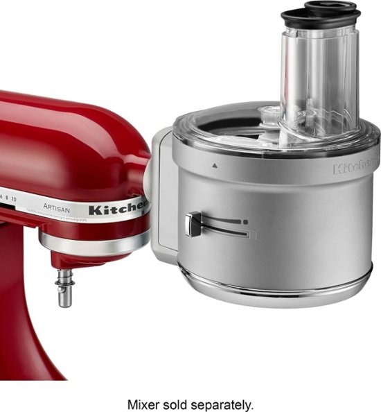 KitchenAid KSM2FPA Food Processor Attachment Kit Gray Cloud