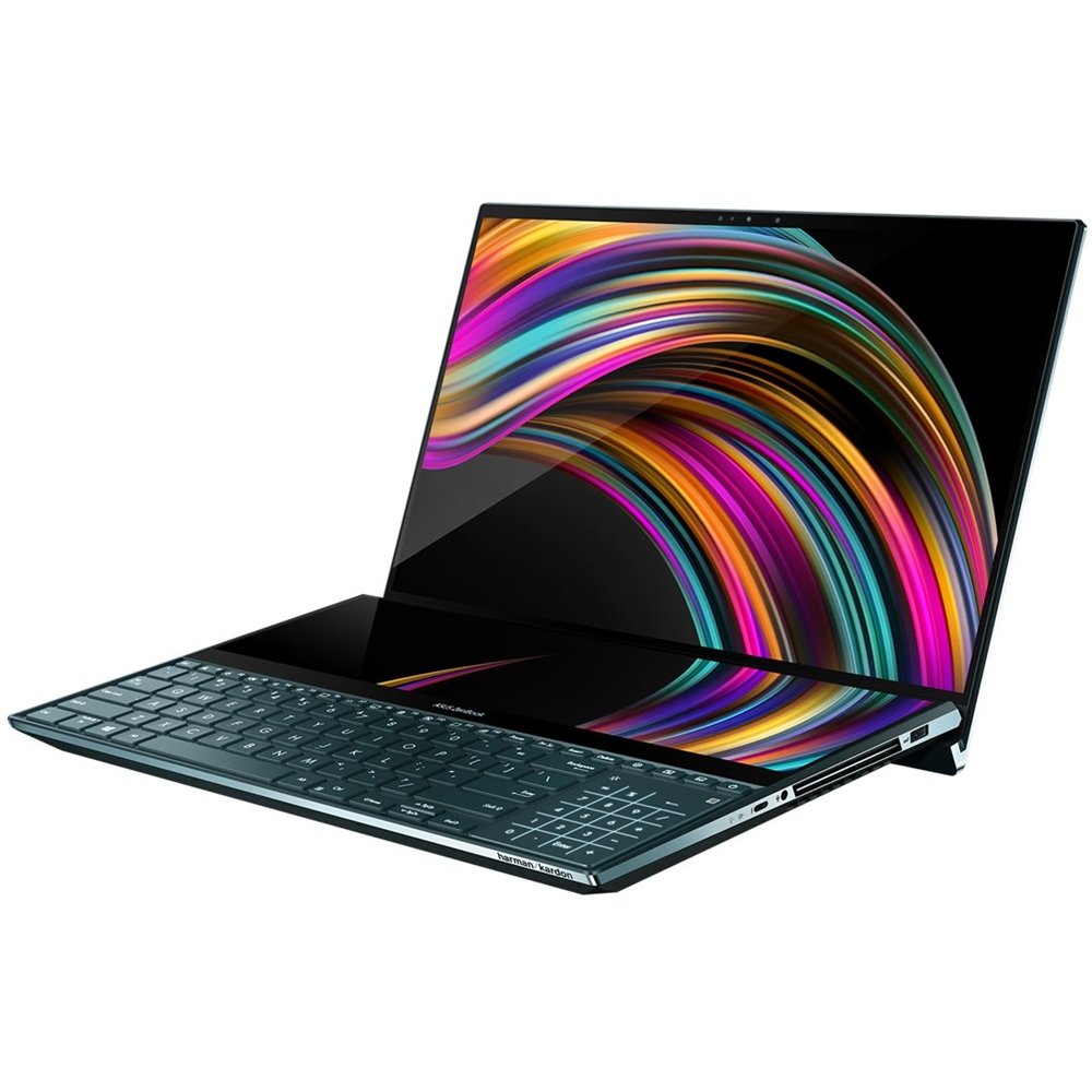 ASUS – ZenBook Pro Duo 15.6″ 4K Ultra HD Touch-Screen Laptop – Intel ...